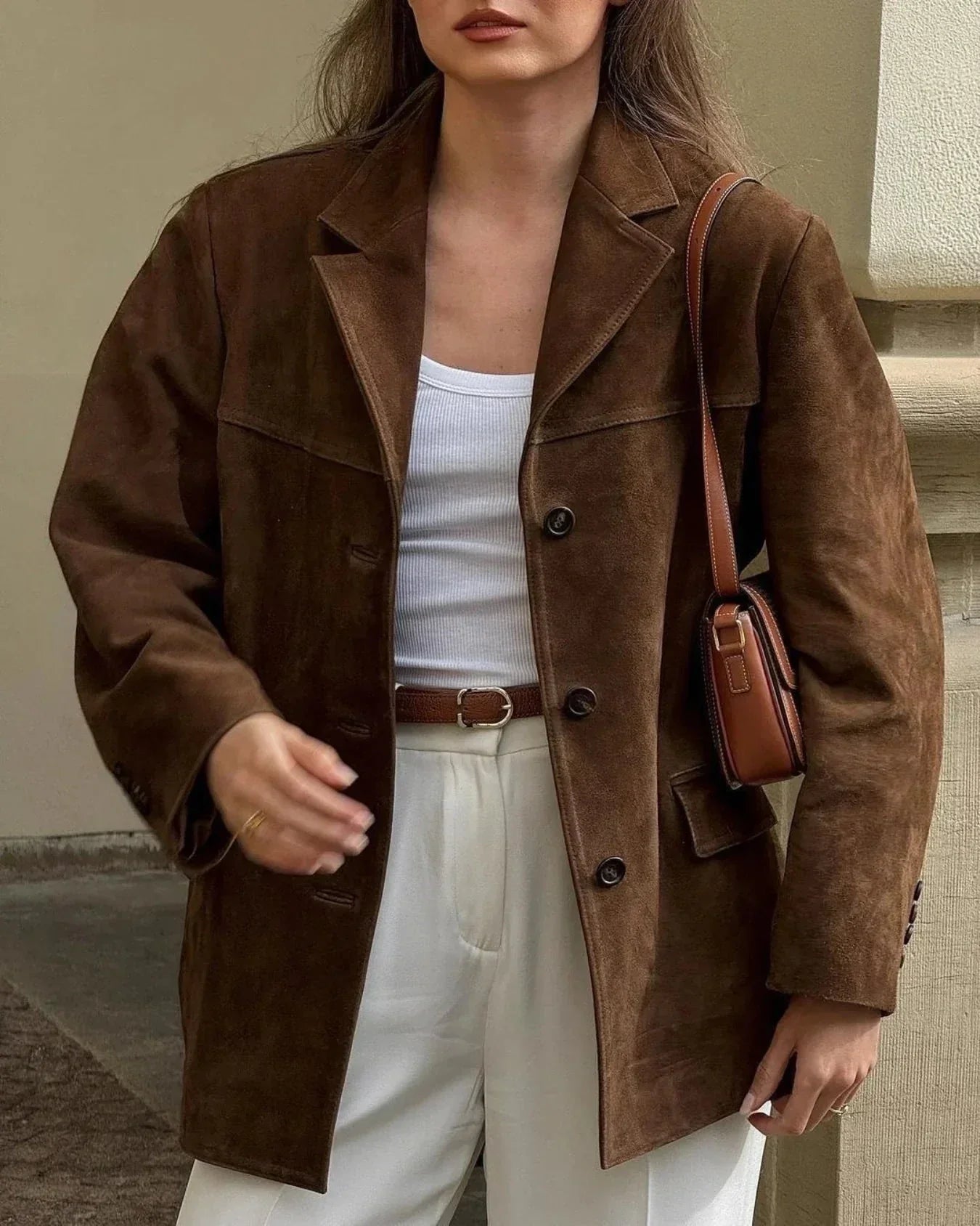 WW | Blazer Oversize Women Cord Chic and Casual