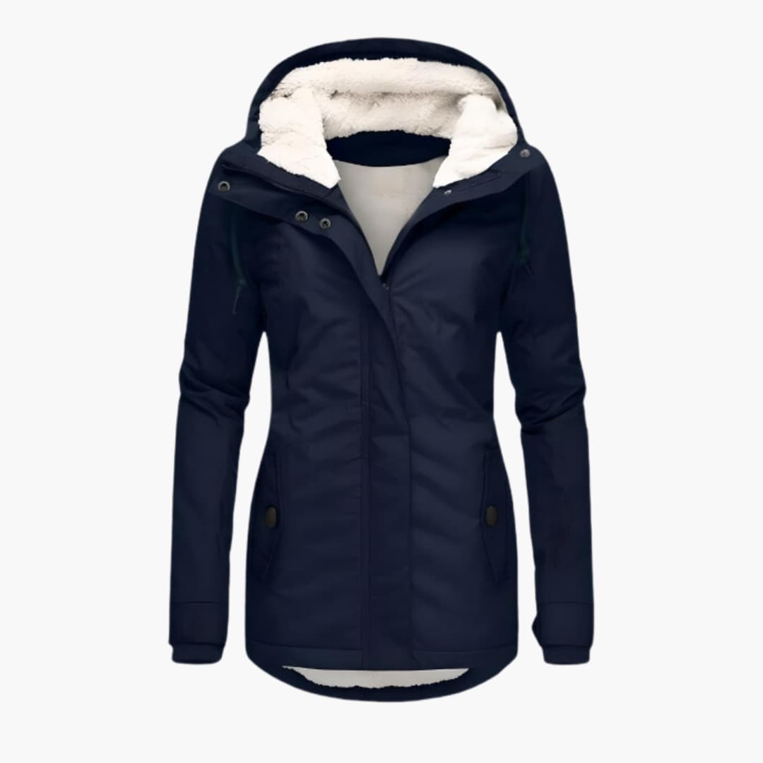 WW | Lined Winter Jacket Grey Warmth and Protection from Cold