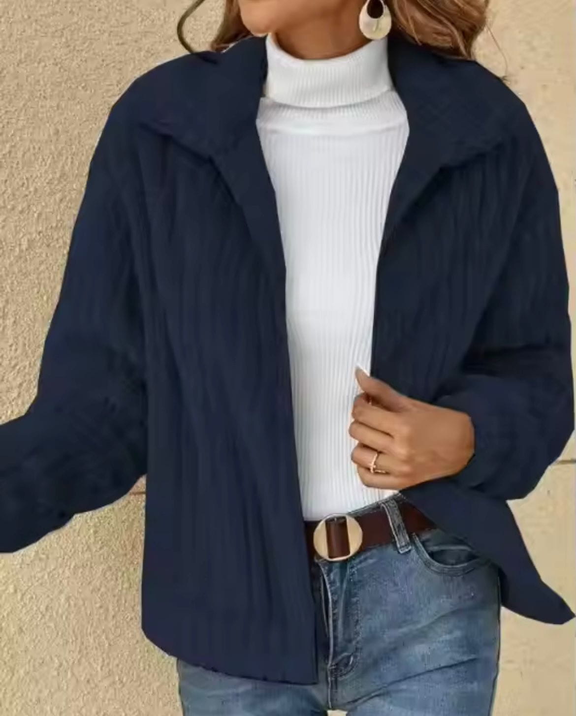 WW | Jacke aus Kunstfell warm & elegant Winter bequem
