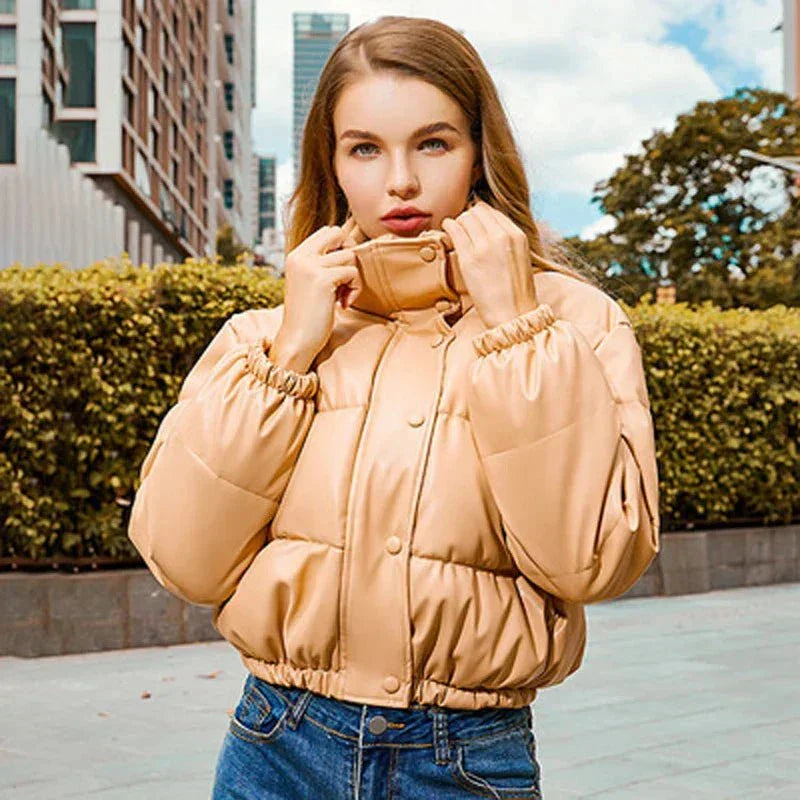 WW | Short Women's Winter Down Jacket Warm & Trendy