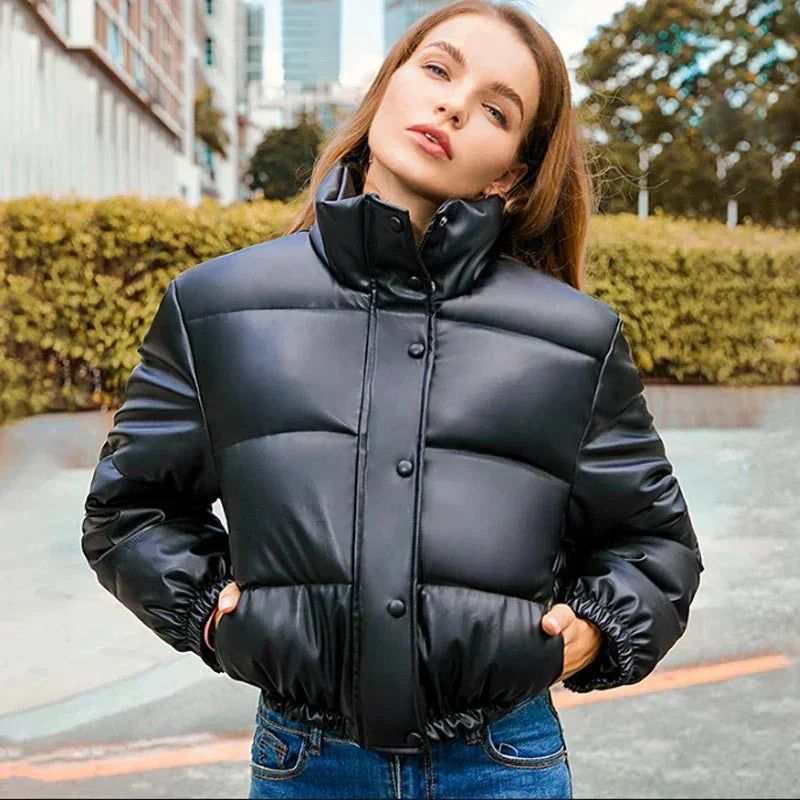 WW | Short Women's Winter Down Jacket Warm & Trendy