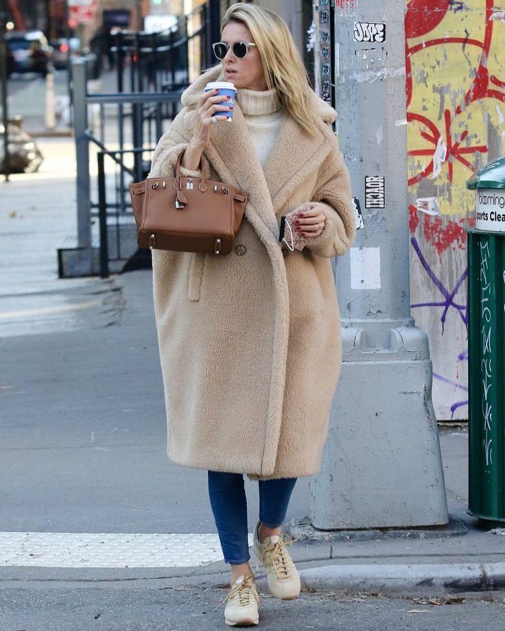 WW | Eleganter Wollmantel Lang Wärme und Trend