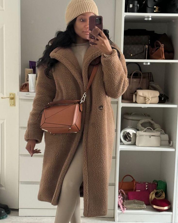 WW | Eleganter Wollmantel Lang Wärme und Trend