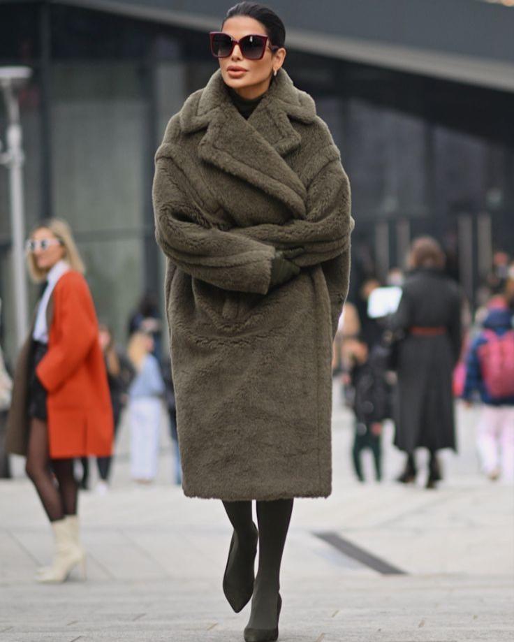 WW | Eleganter Wollmantel Lang Wärme und Trend