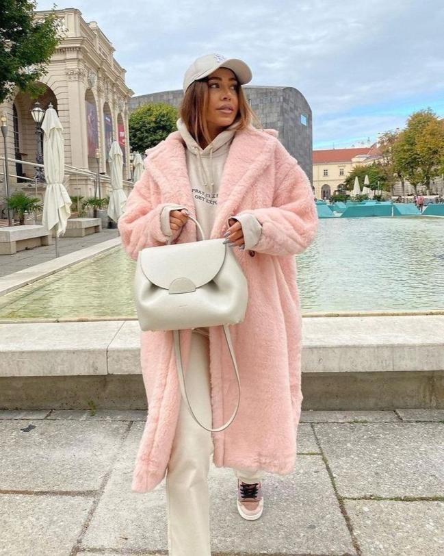 WW | Eleganter Wollmantel Lang Wärme und Trend