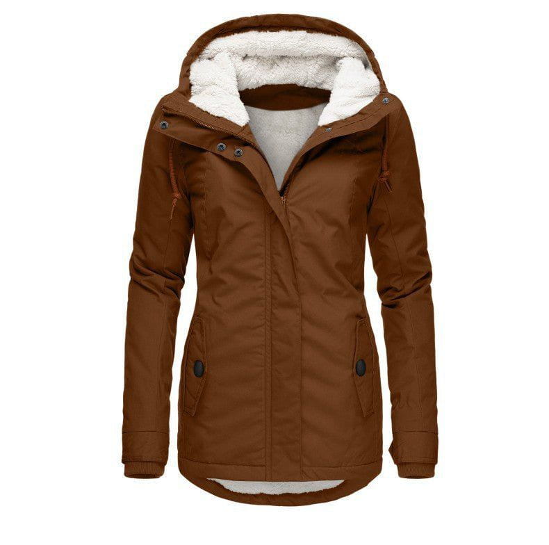 WW | Women's winter parka with warm and waterproof fleece lining