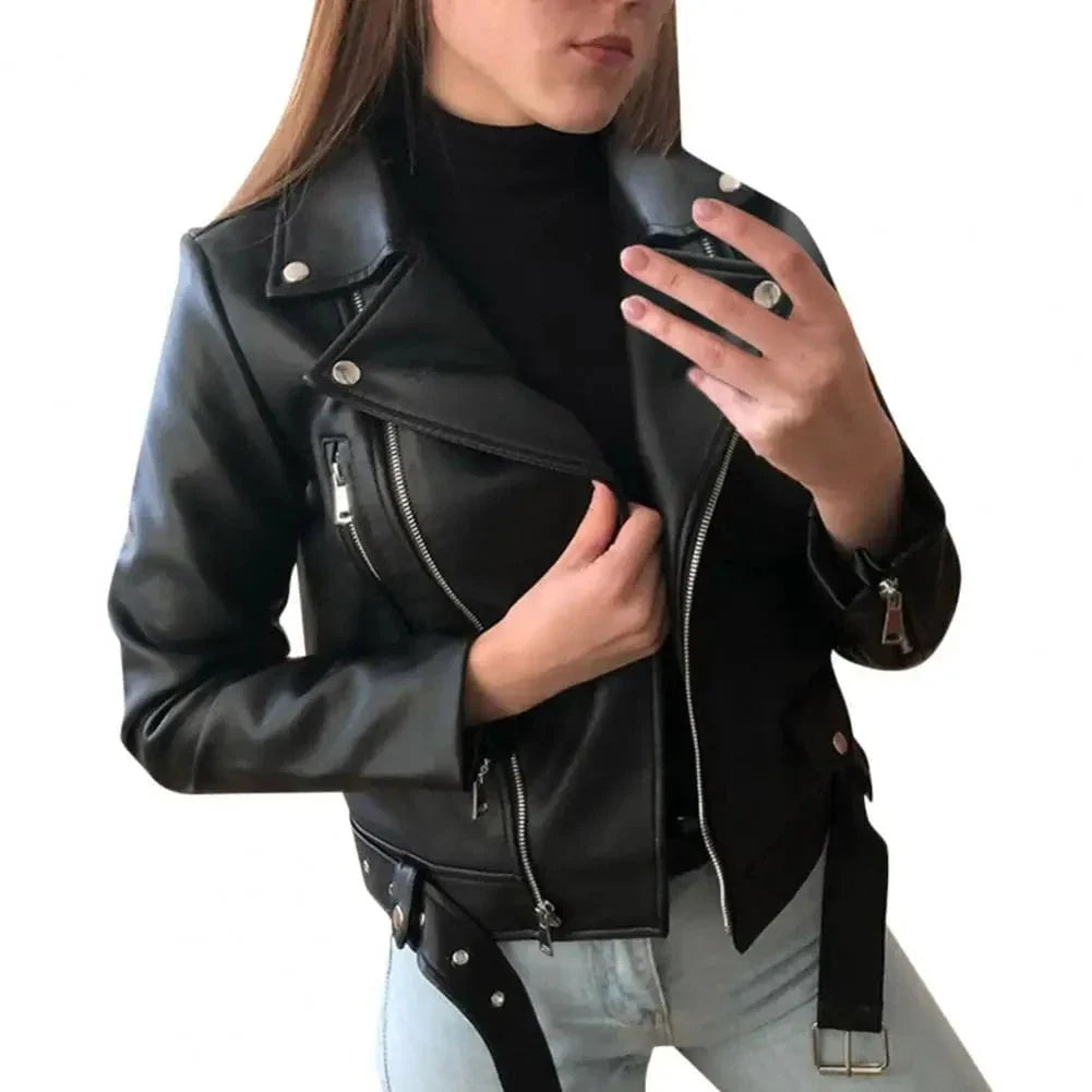 WW | Blouson Biker Faux Leather Trendy and Timeless