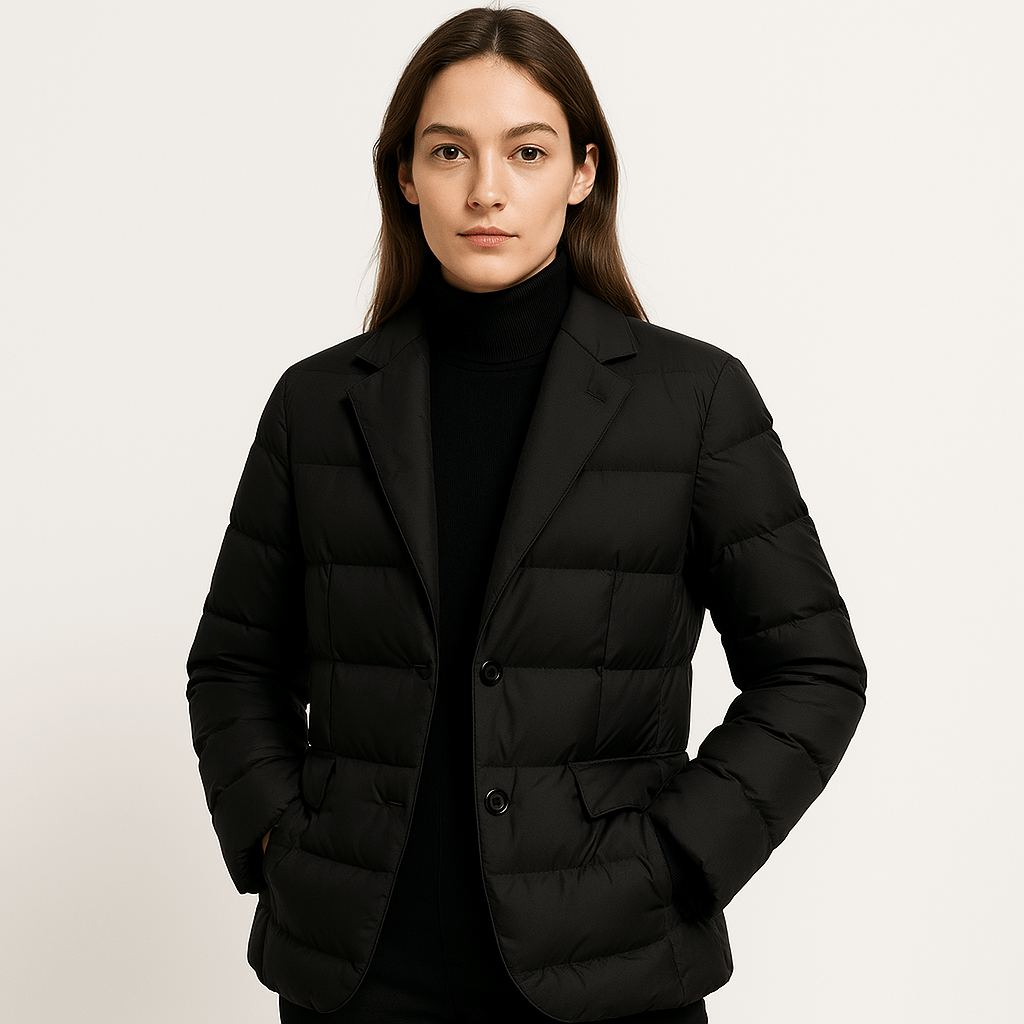 WW | Quilted Winter Blazer Suit Elegant and Warm