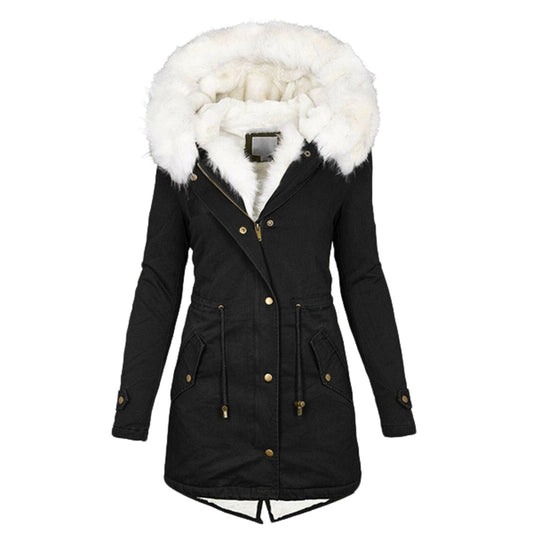 WW | Winterparka mit warmer und eleganter Fellkapuze