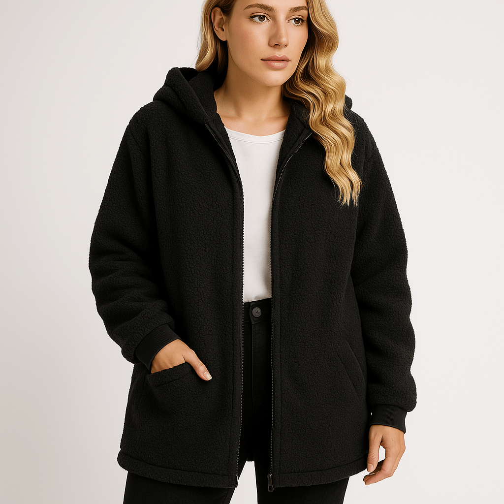 WW | Weiche & Zipfel Kapuzenjacke in Khaki, perfekt für den Winter