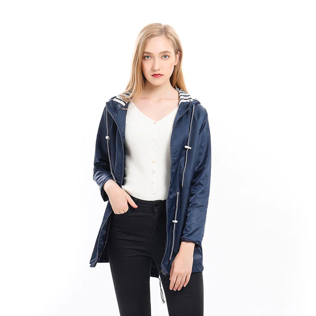 WW | Yellow Windproof & Stylish Rain Parka