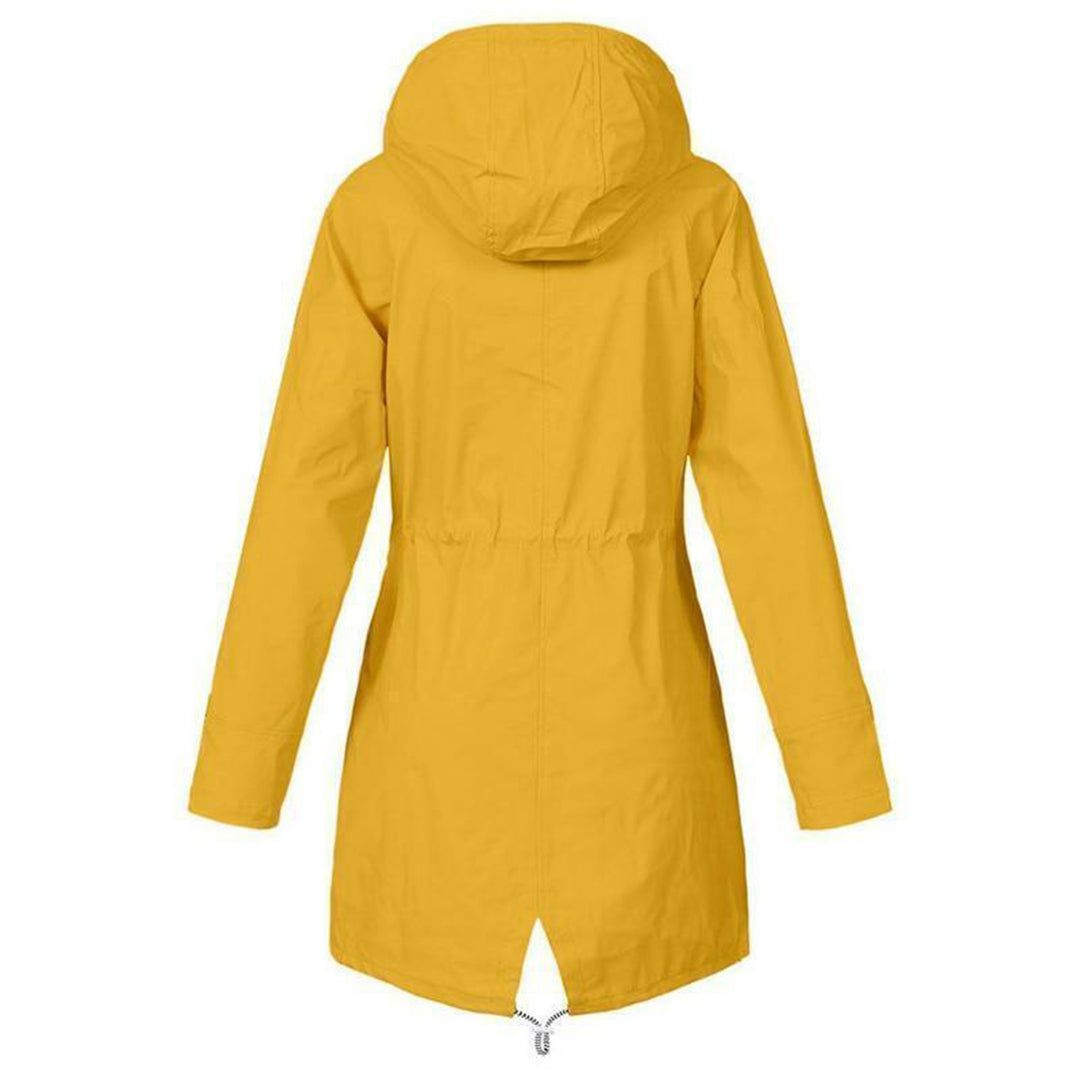 WW | Yellow Windproof & Stylish Rain Parka
