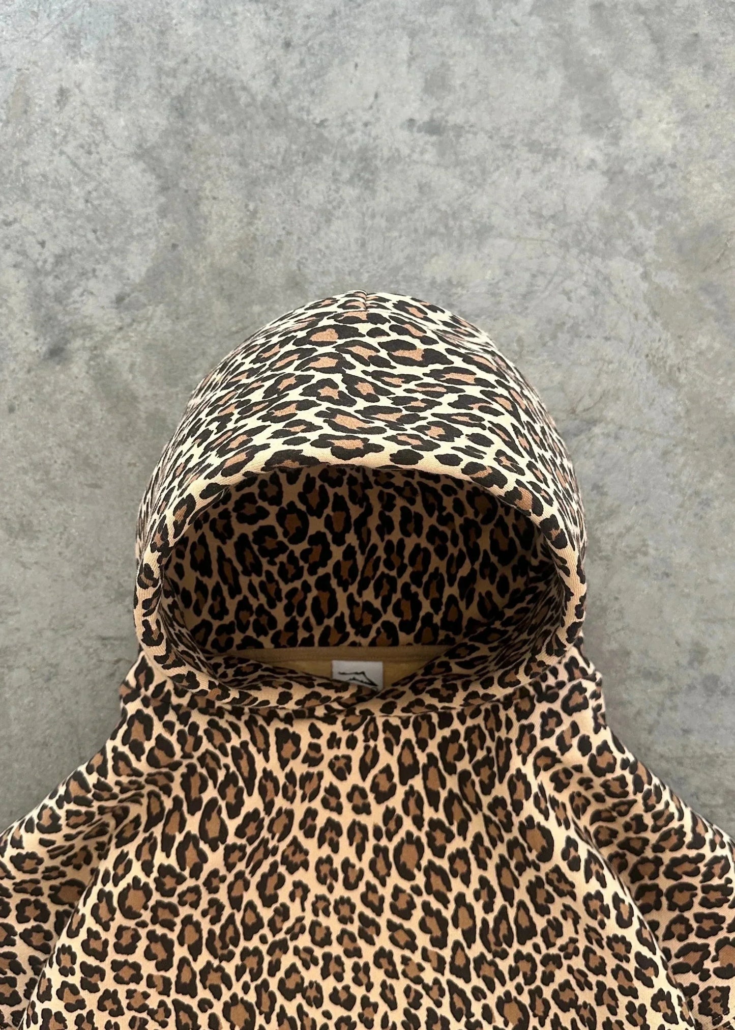 WW | Oversized & Cozy Leopard Poncho with Hood Statement Piece