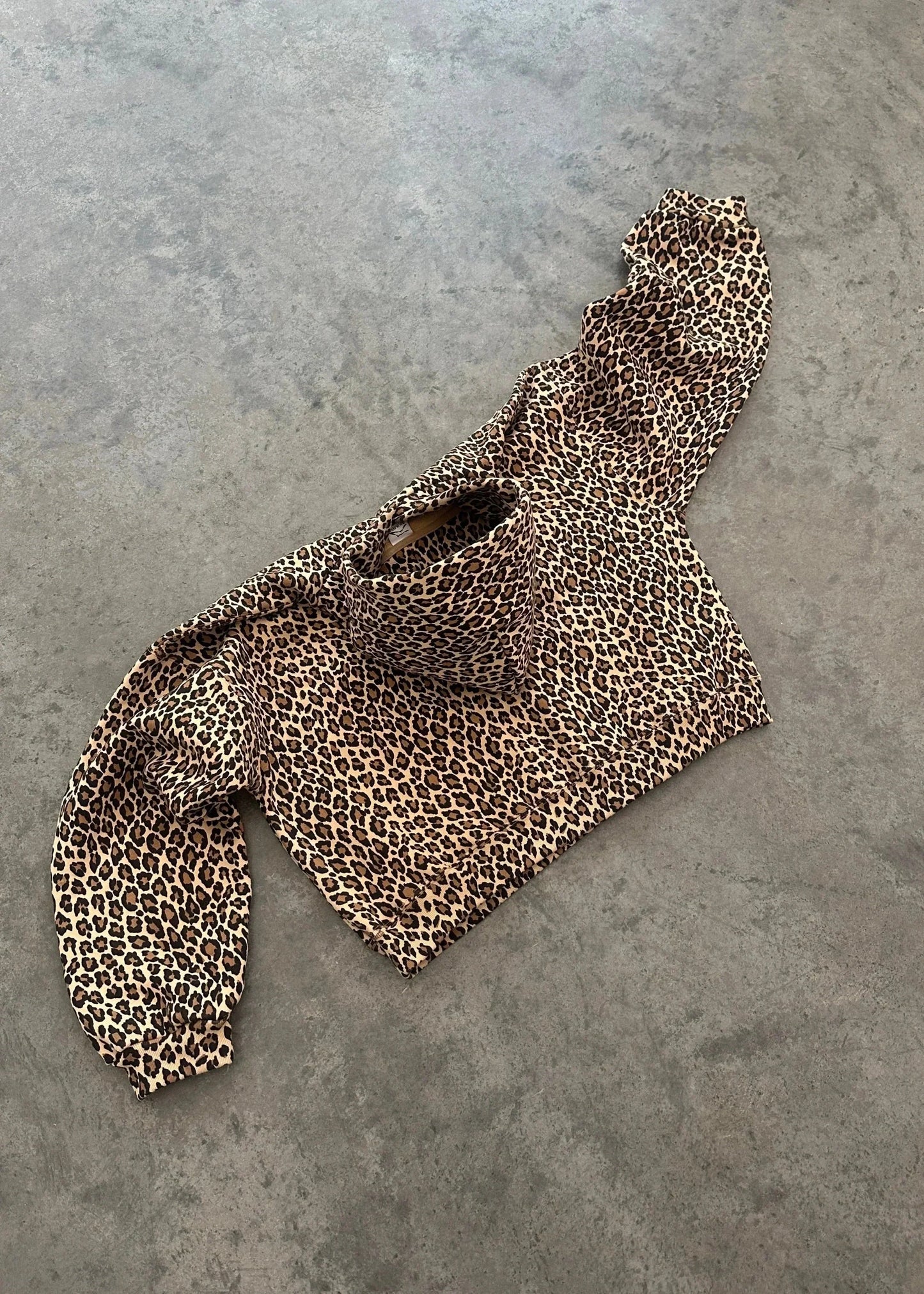 WW | Oversized & Cozy Leopard Poncho with Hood Statement Piece