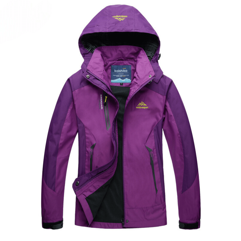 WW | Waterproof hiking jacket in Warm Rose and durable