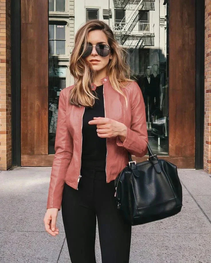 WW | Blouson Leder Geschneiderte Eleganz und Charakter