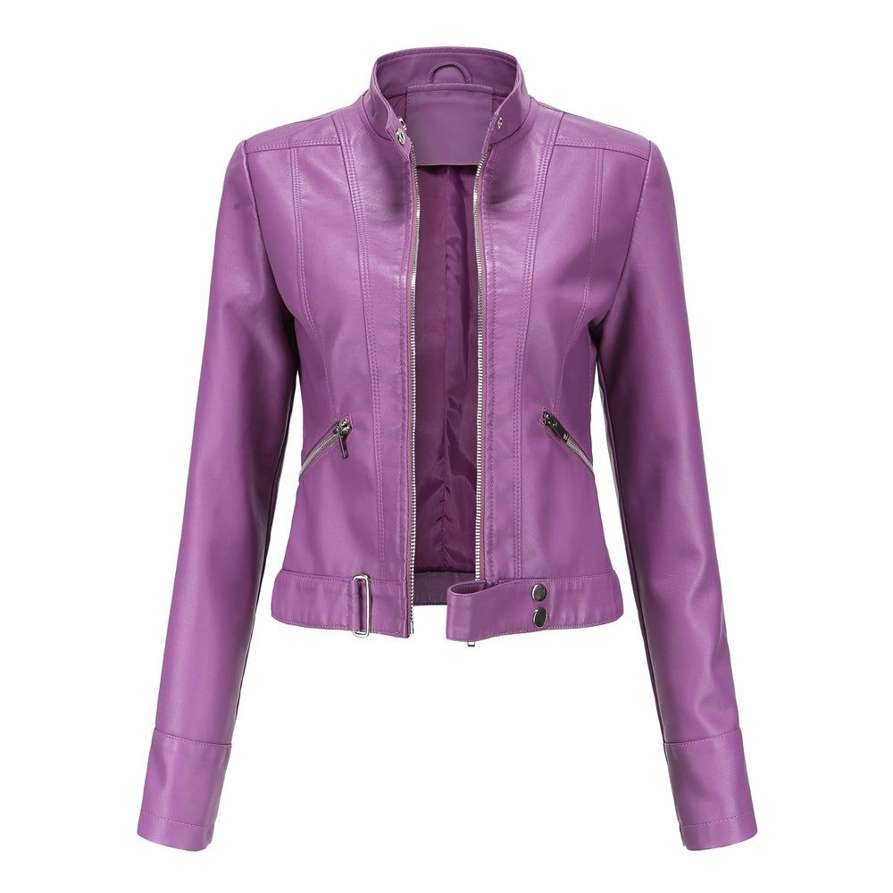 WW | Faux Leather Blouson Black Edgy and Timeless