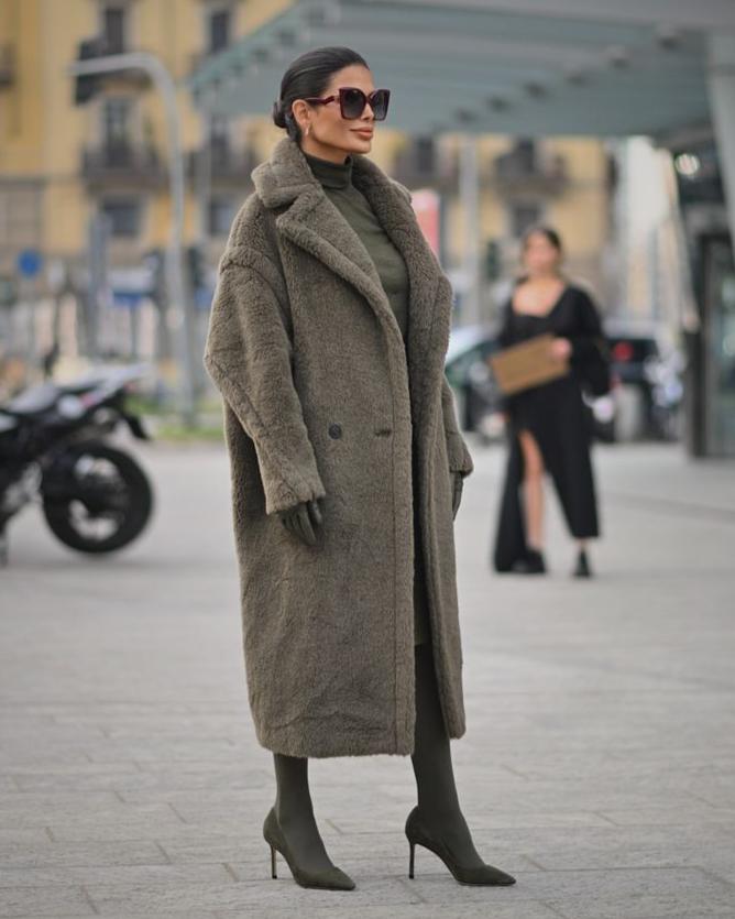 WW | Eleganter Wollmantel Lang Wärme und Trend