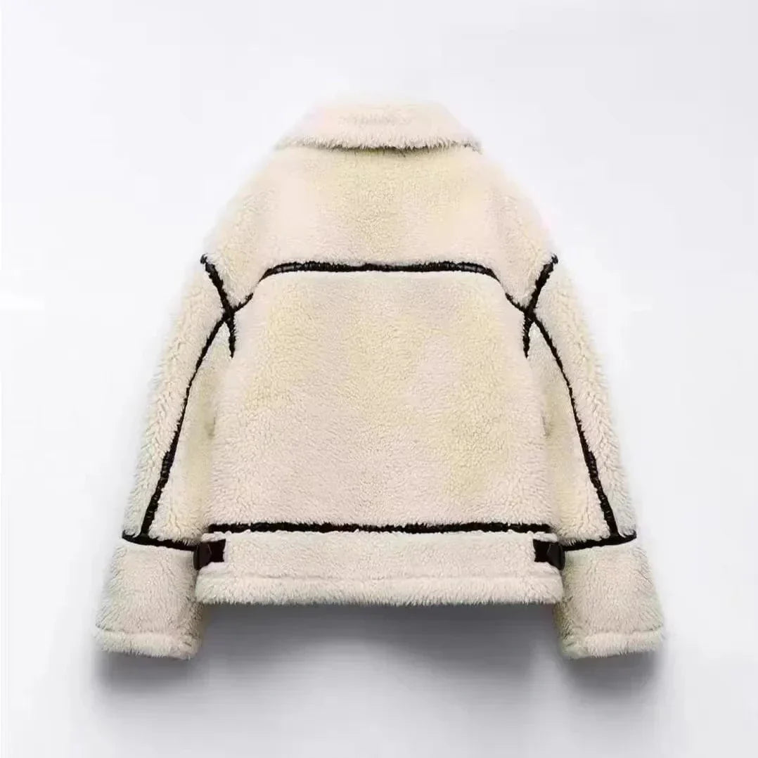 WW | Aviator Jacket Shearling-Effect Warmth and Retro Style