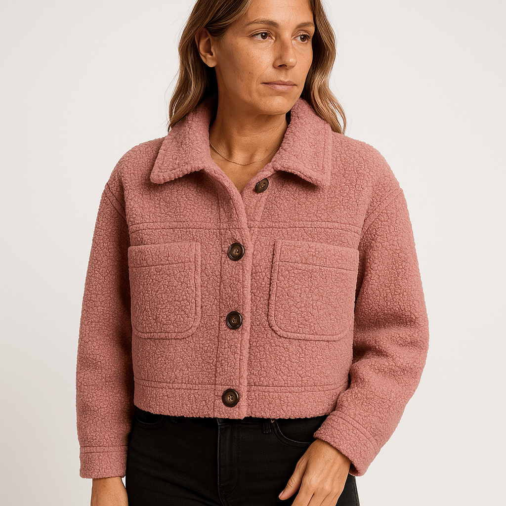 WW | Short Bouclé Jacket Mustard Yellow Softness & Autumn Style