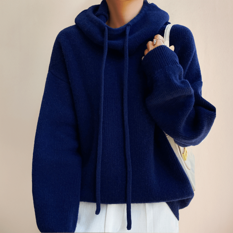 WW | Oversized Hoodie aus weicher, bequemer und trendiger Wolle