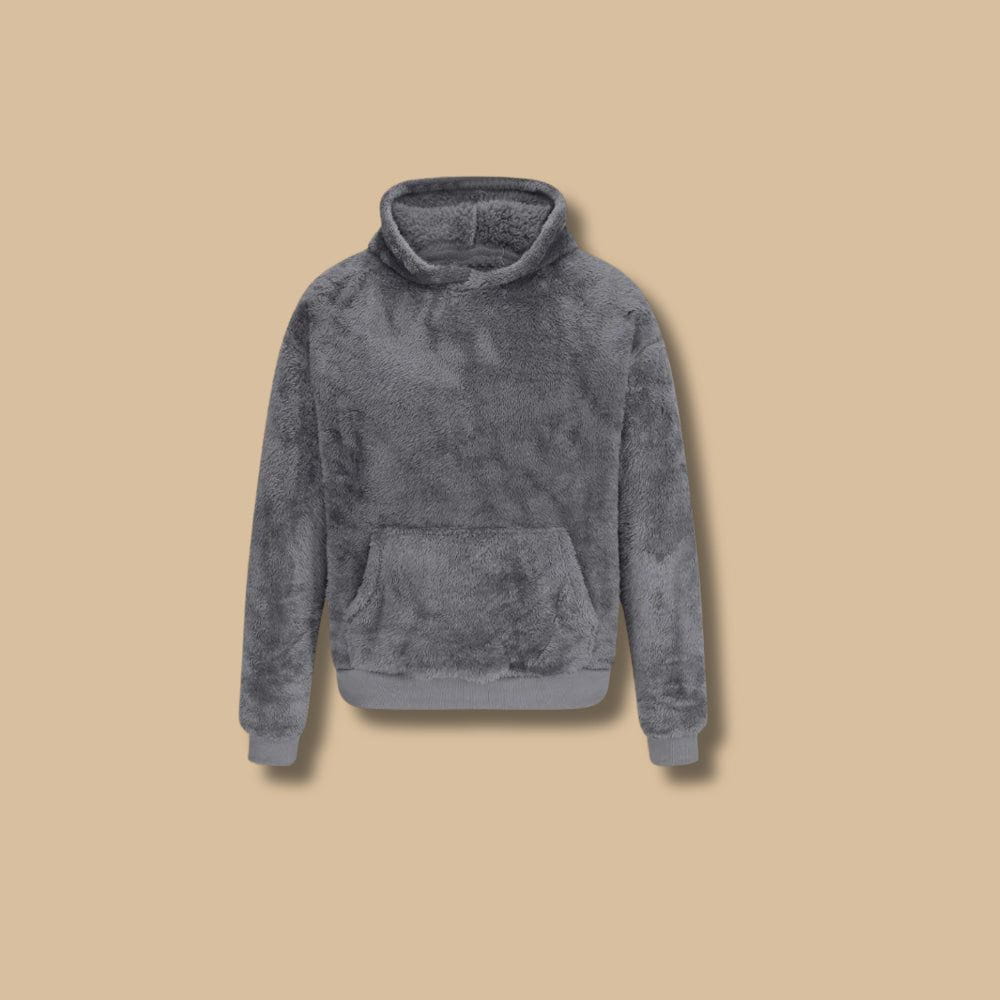 WW | Faux Fur Hooded Sweatshirt, Soft and Warm
