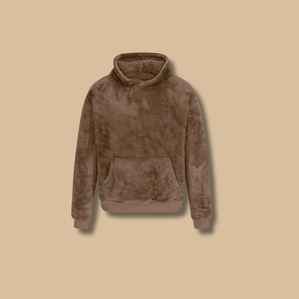 WW | Faux Fur Hooded Sweatshirt, Soft and Warm
