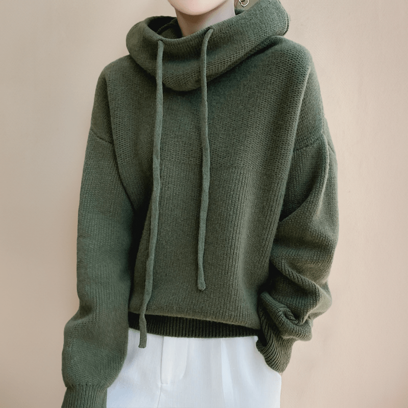 WW | Oversized Hoodie aus weicher, bequemer und trendiger Wolle