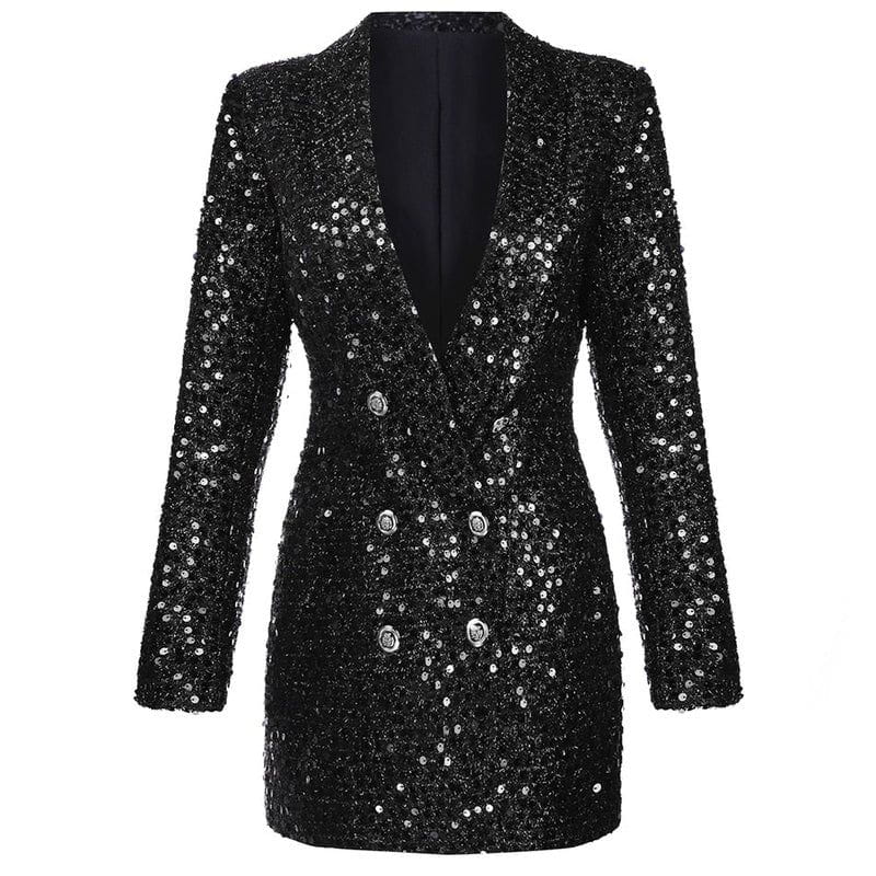 WW | Blazer mit Pailletten Eleganz Glamour und Raffinesse