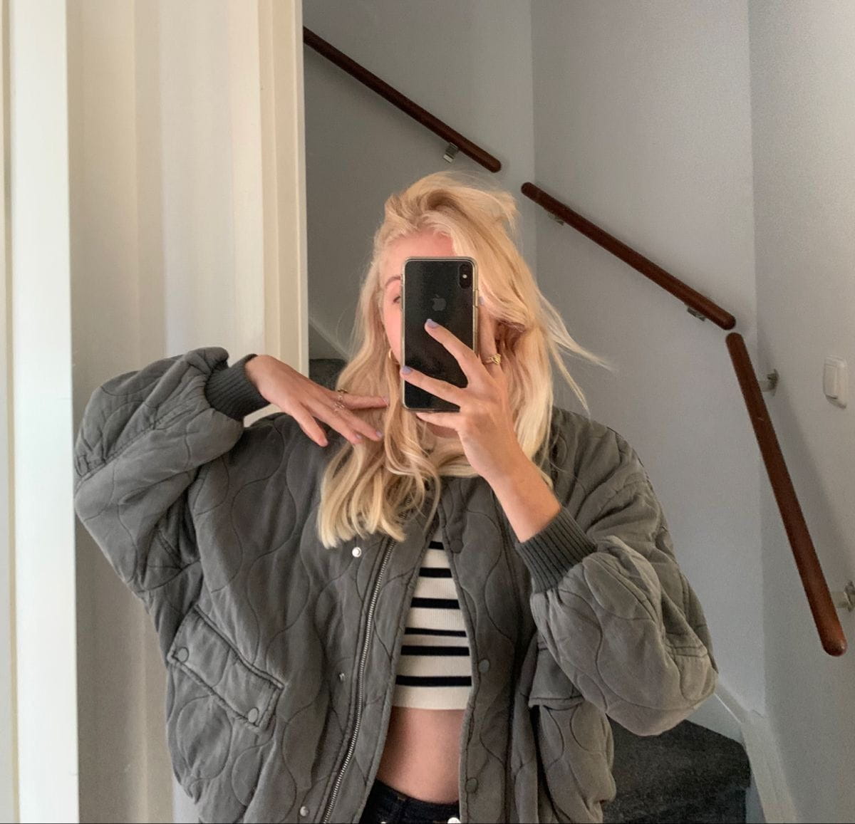 WW | Oversized Quilted Jacket Comfortable Trendy and Urban