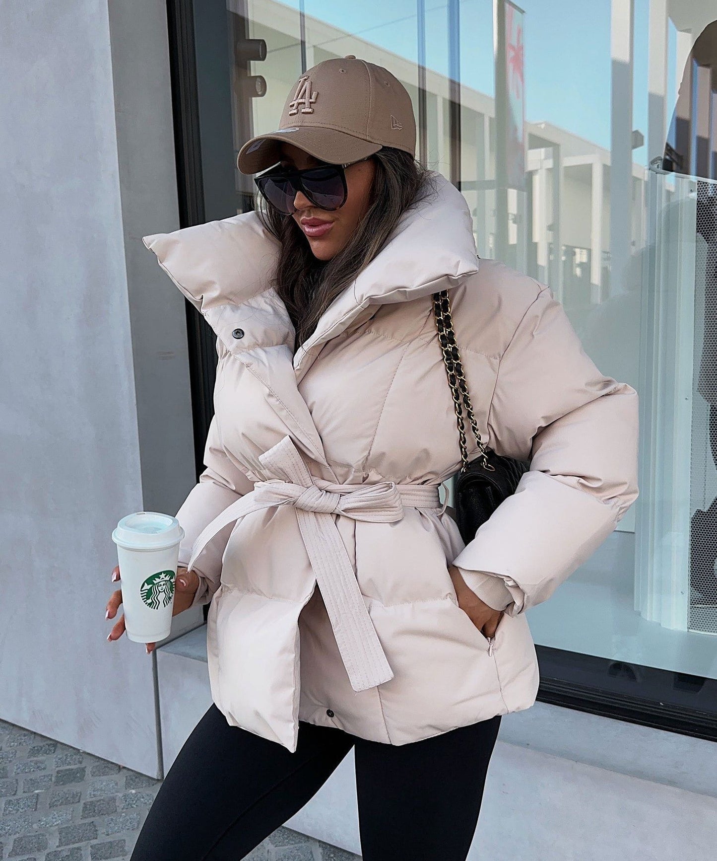 WW | Taillierter, warmer und eleganter Daunenmantel Trend Winter