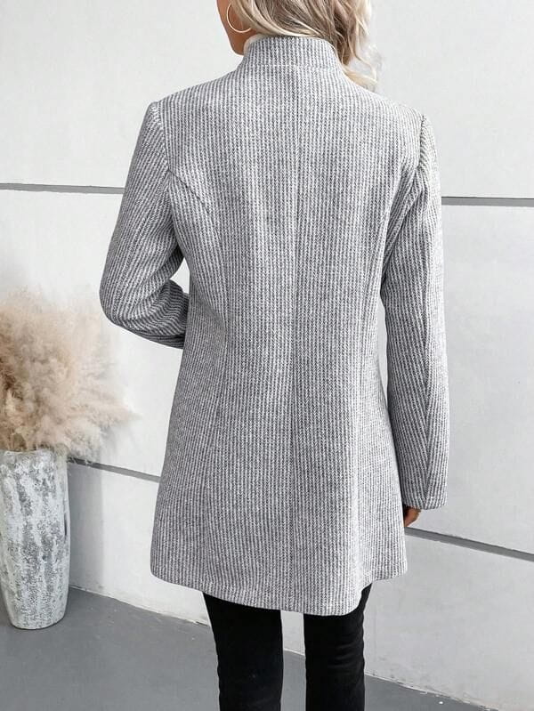 WW | Elegant long coat & soft fabric chic & timeless