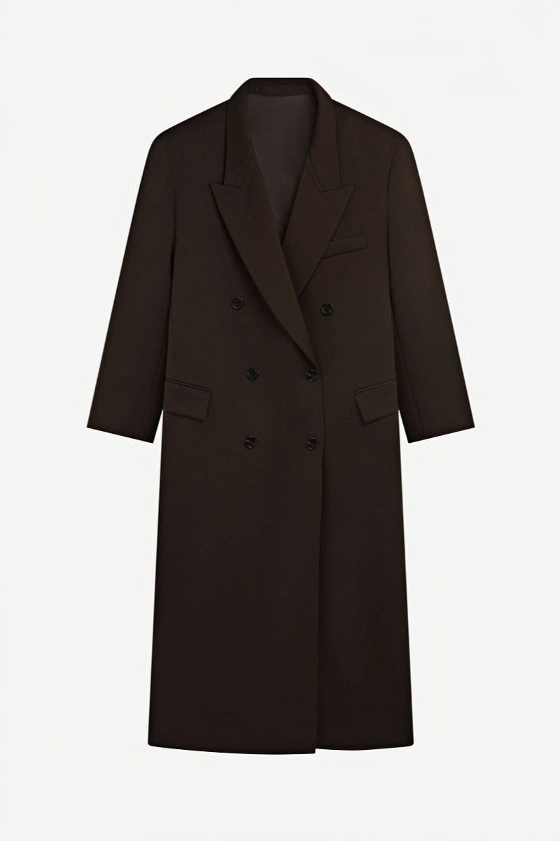 WW | Elegant Long Coat Chic and Timeless
