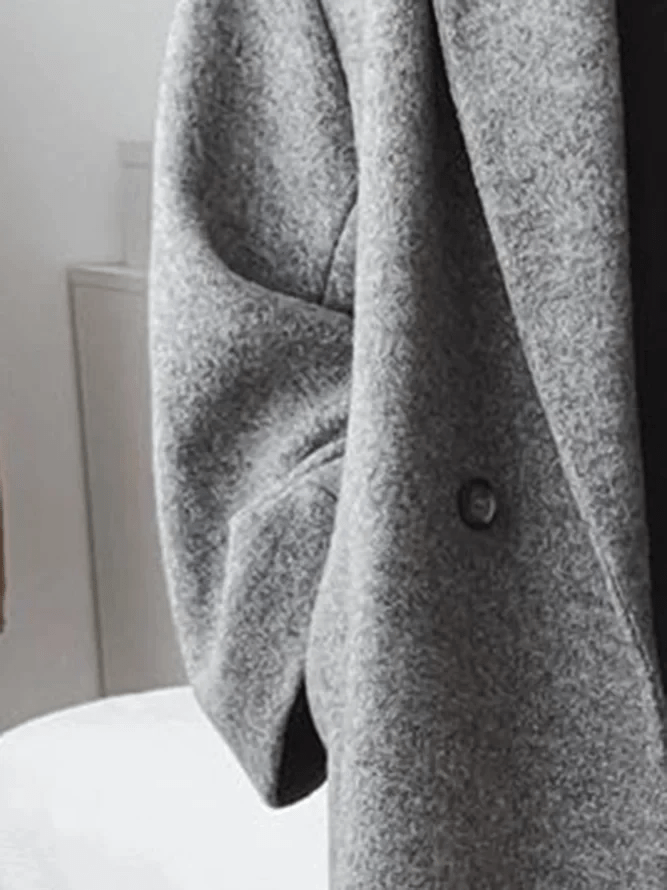 WW | Eleganter und bequemer oversize Langmantel aus Wolle