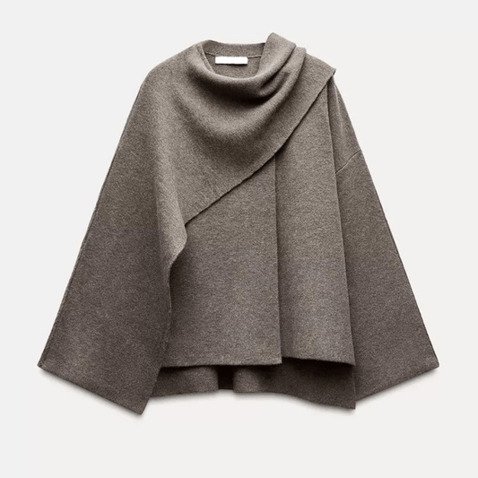 WW | Women's Poncho Elegance & Comfort Soft and Warm Material