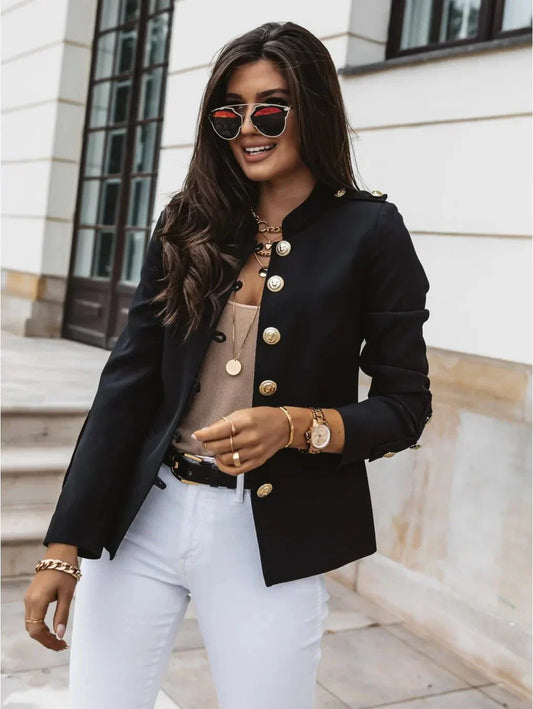 WW | Blazer Militärisch Chic Elegant Strukturiert und Trendy