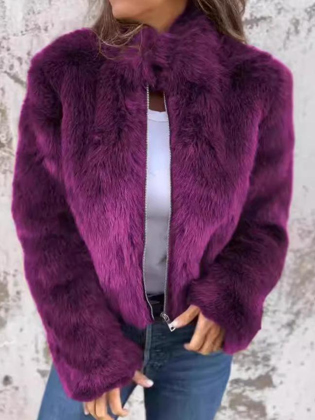 WW | Soft and elegant luxury faux fur vest