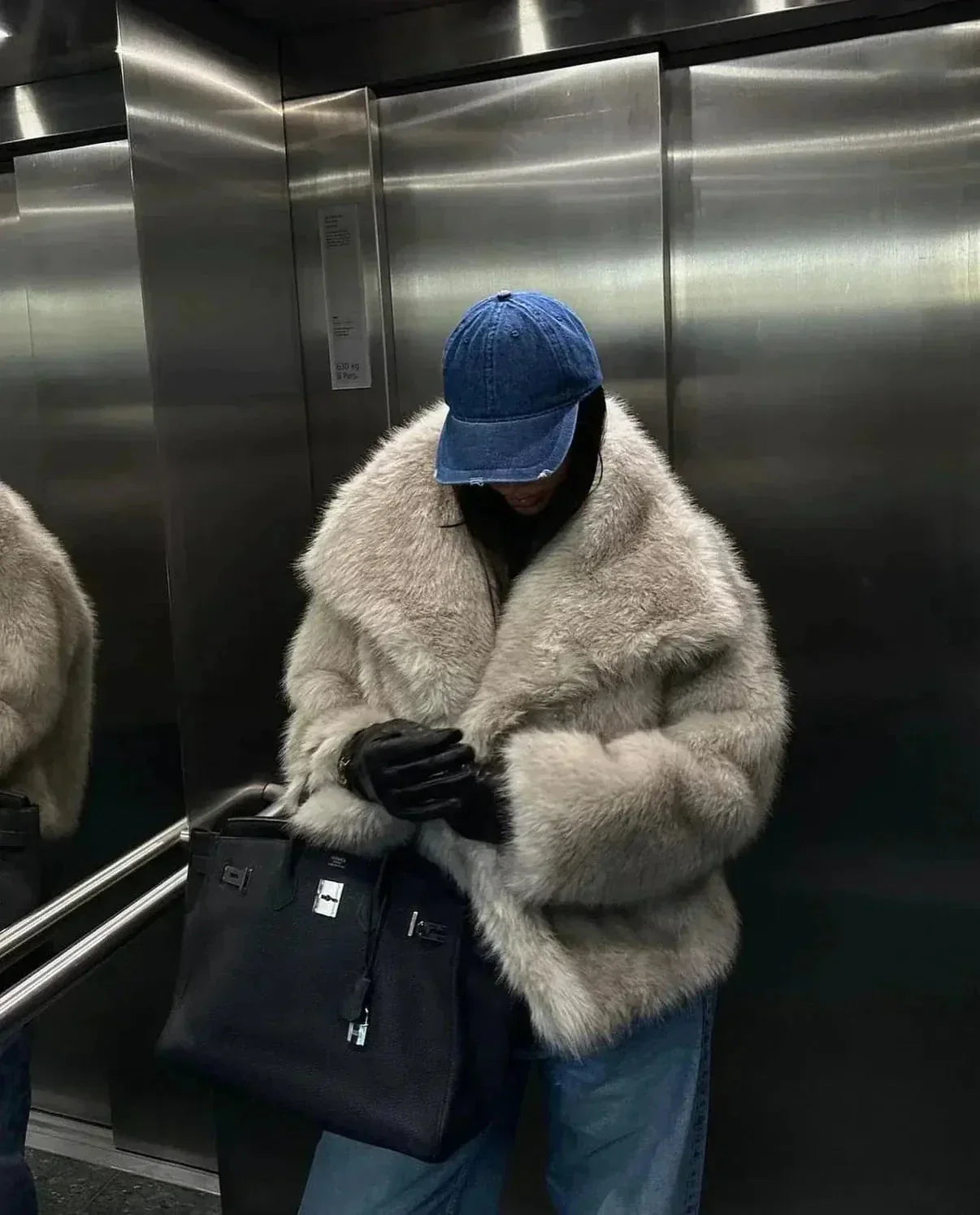 WW | Kurzjacke aus Kunstfell Elegante Sanftheit und Trend