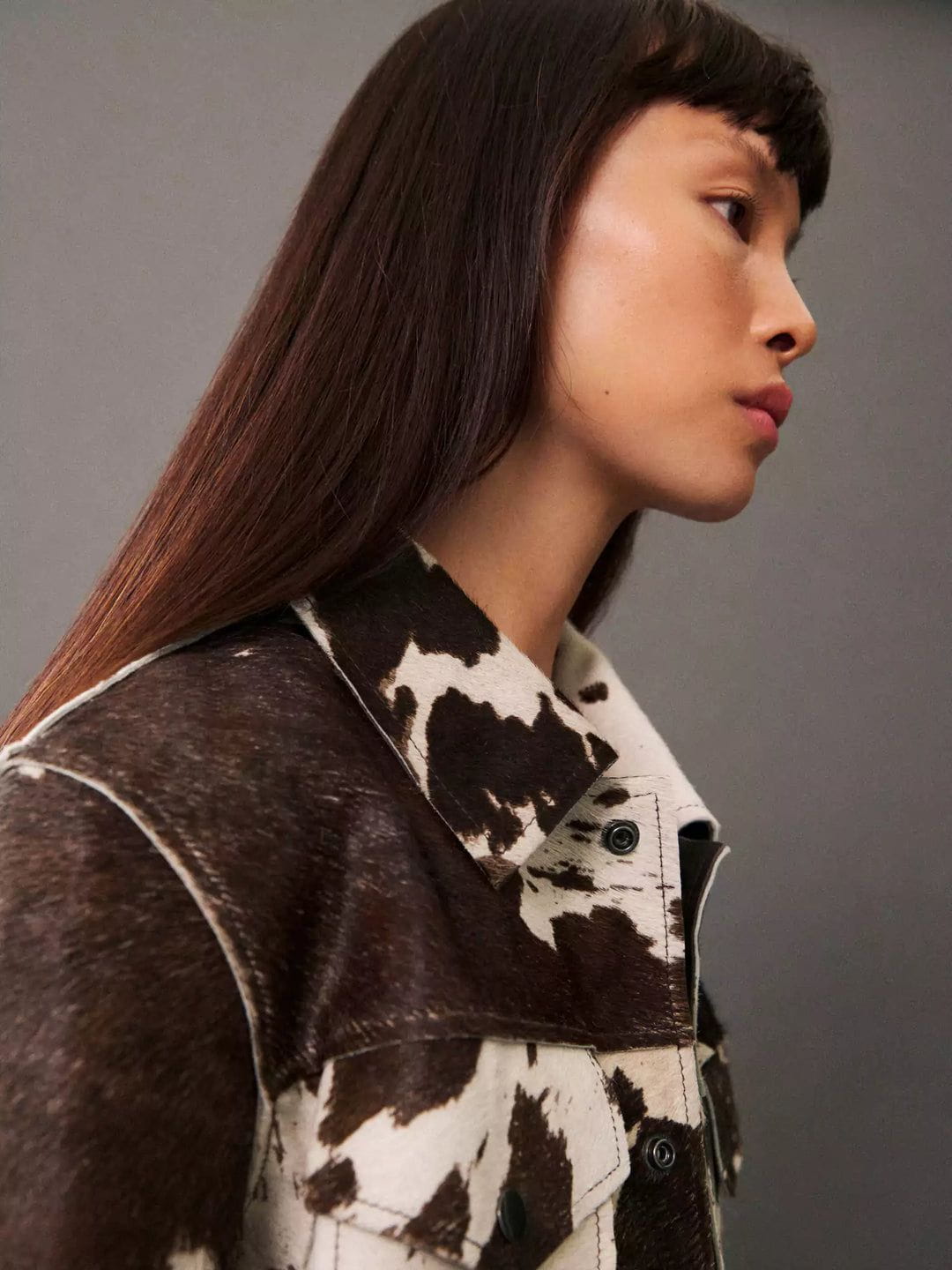 WW | Cow Print Jacket Audacious Trendy and Original