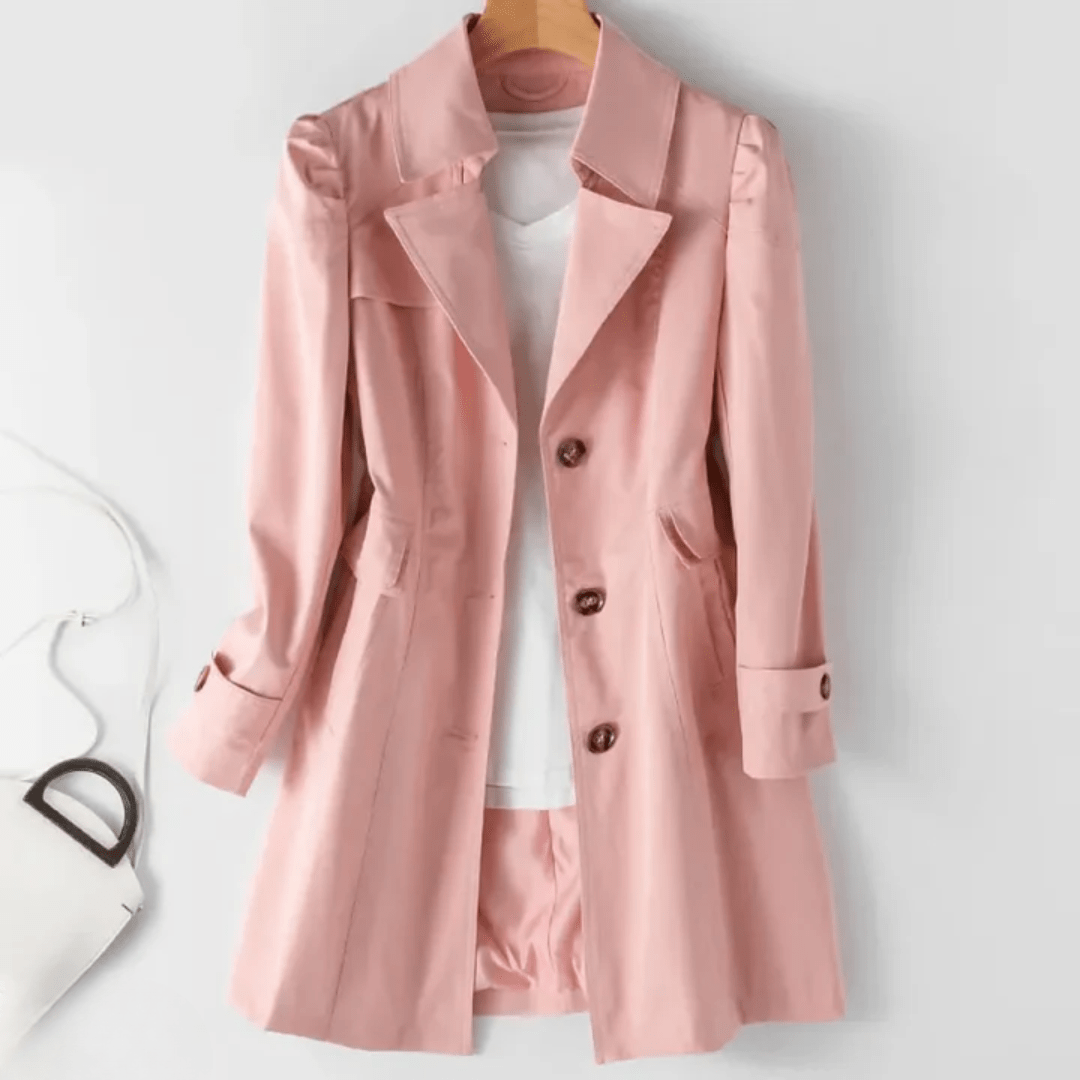 WW | Classic Women's Trench Coat Timeless Chic and Elegant