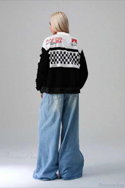 WW | Druck Langarm Modejacke