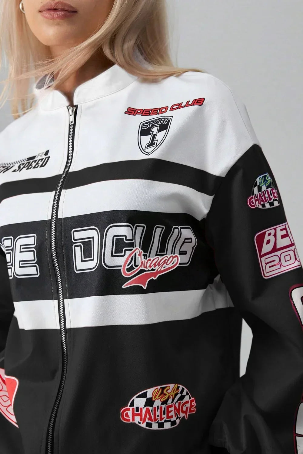 WW | Druck Langarm Modejacke