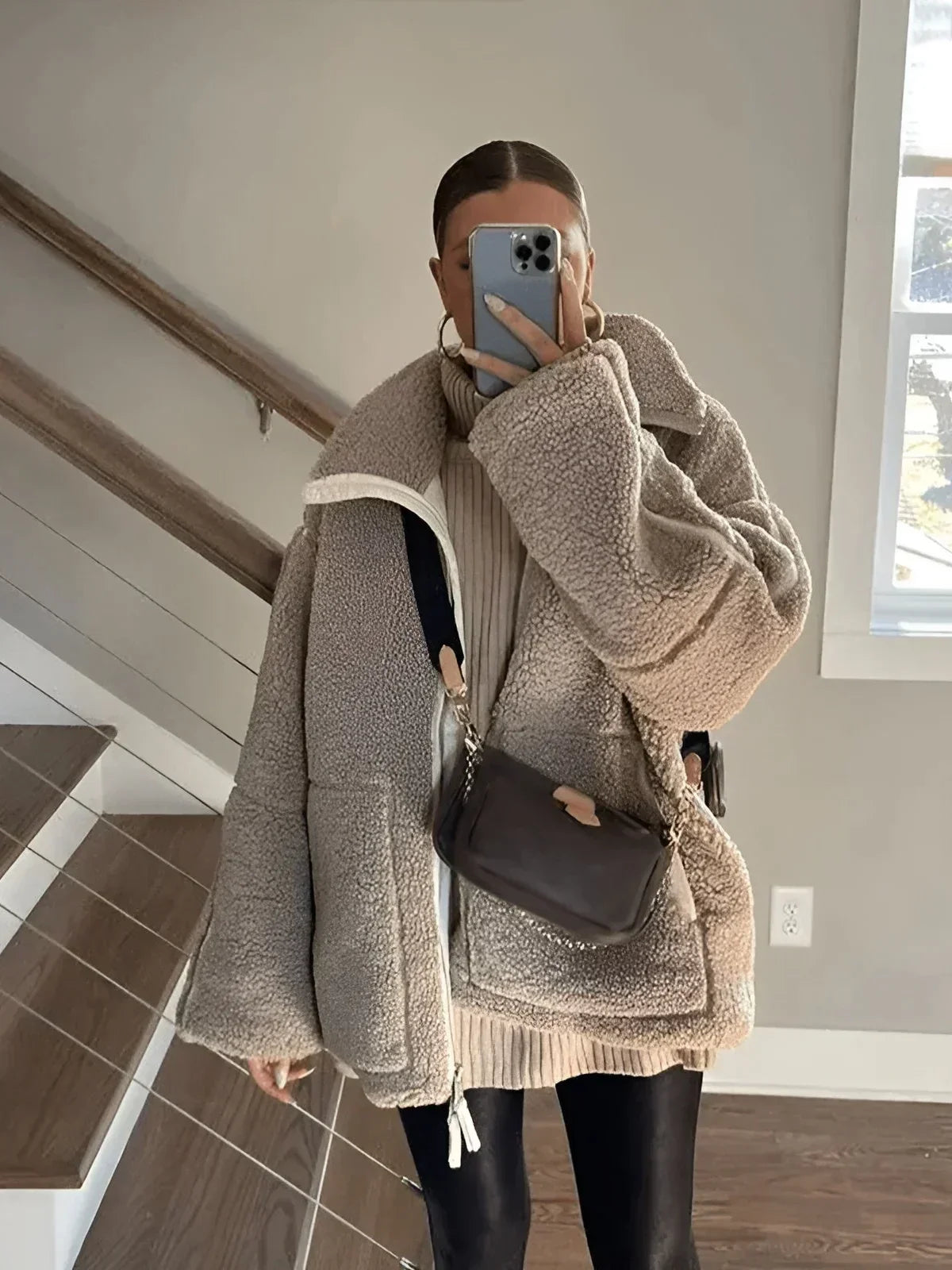 WW | Woll Rollkragenjacke