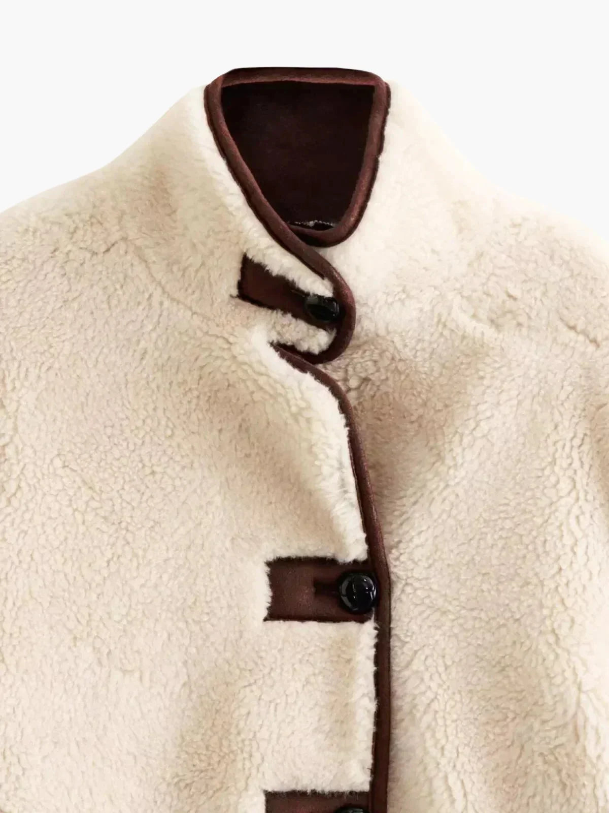 WW | Shearling Stehkragenjacke