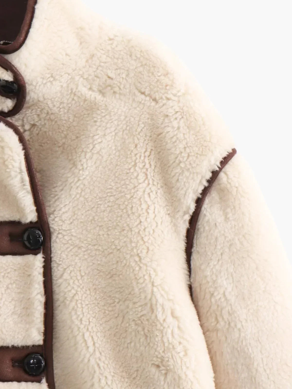 WW | Shearling Stehkragenjacke