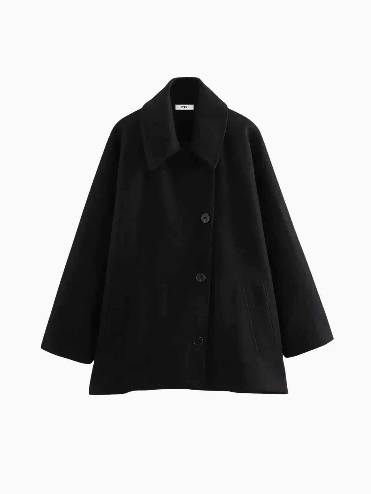 WW | Umlegekragen Wolljacke
