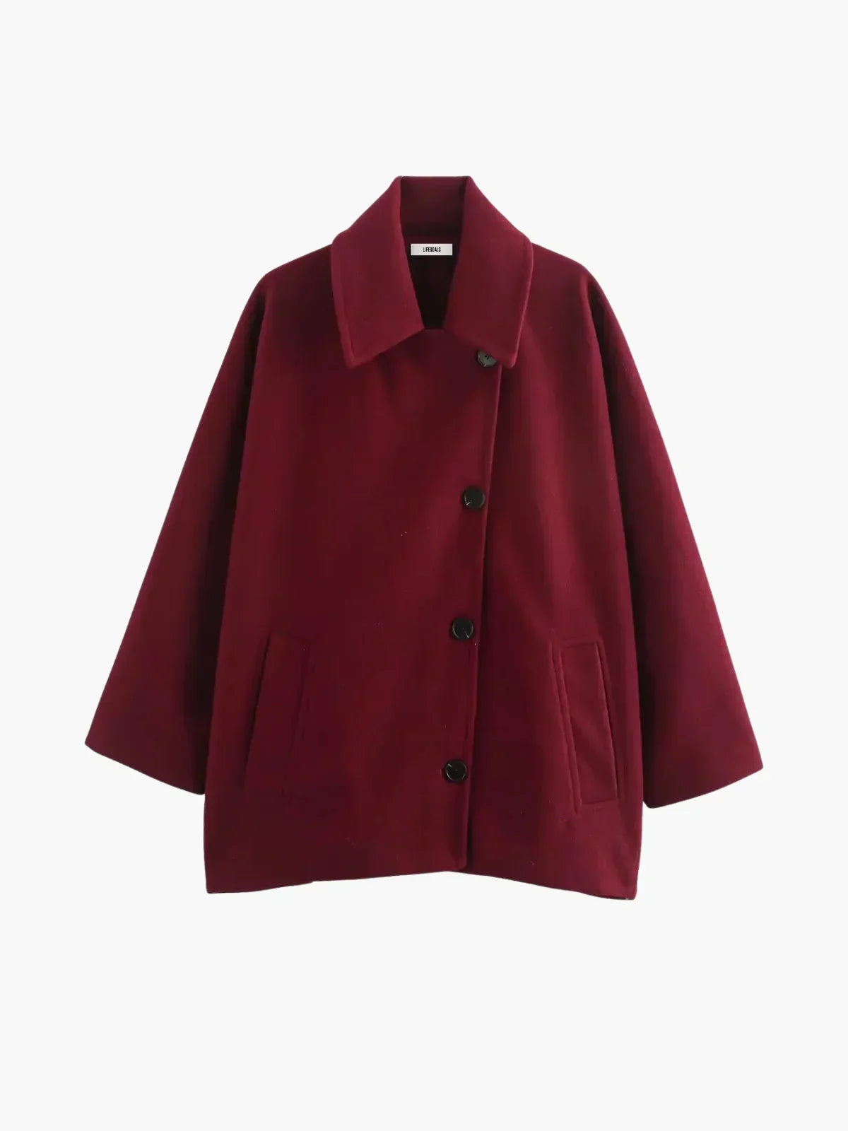 WW | Umlegekragen Wolljacke