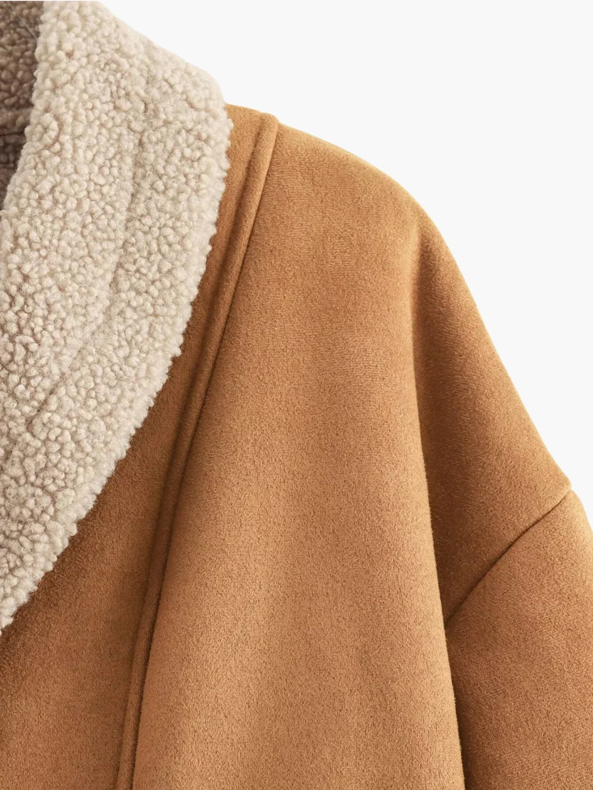 WW | Sherpa-gefütterte Kunstlederjacke