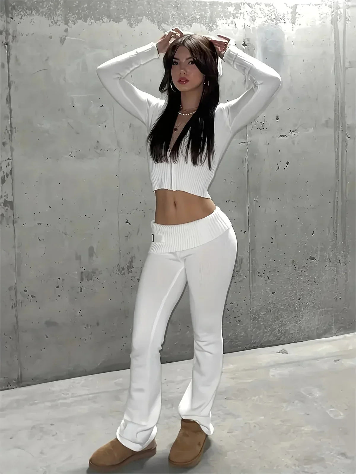 WW | Up Knit Hoodie und Jogger Set