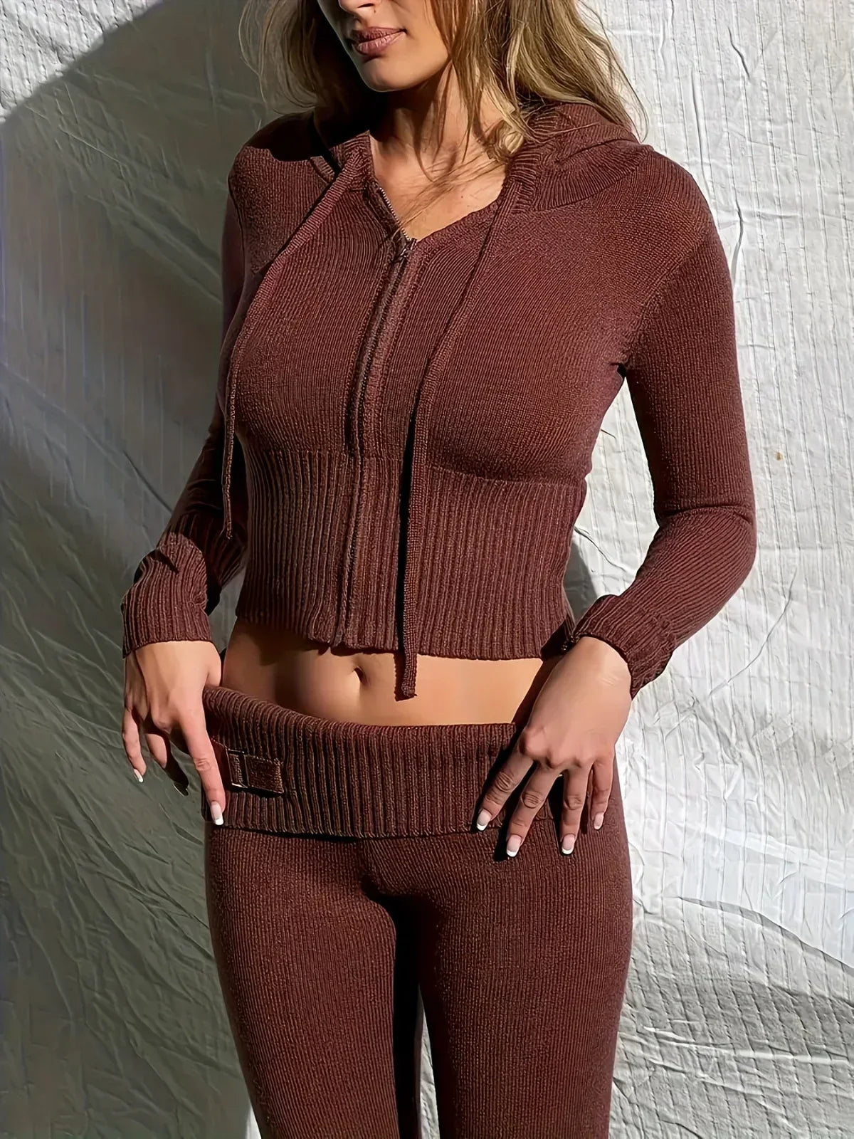 WW | Up Knit Hoodie und Jogger Set